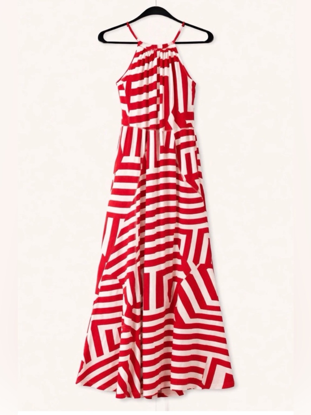 GAP Pink and White Striped Top
